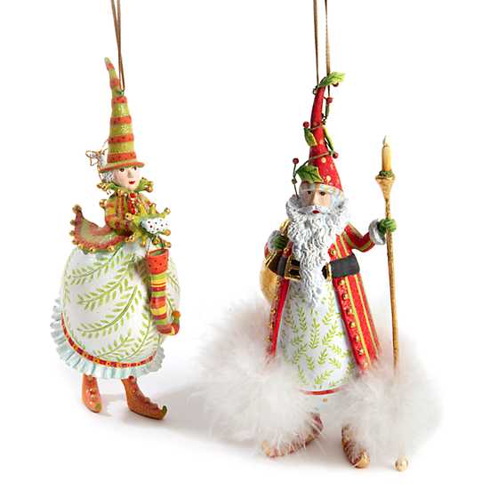 Patience Brewster Dash Away Mrs. Santa Ornament