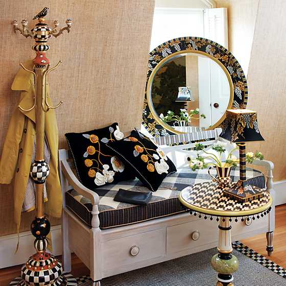 Courtly Check Coat Perch