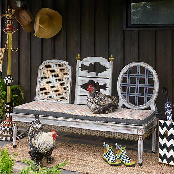 Courtly Check Coat Perch