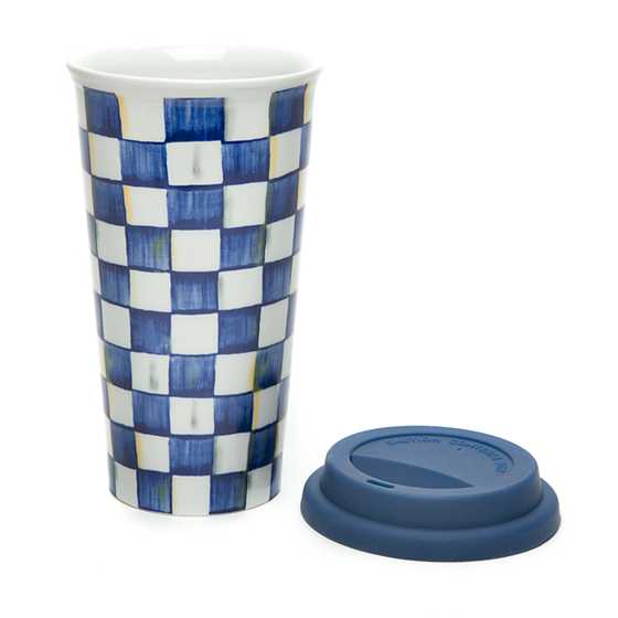 Royal Check Travel Cup