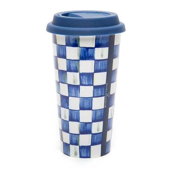 Royal Check Travel Cup
