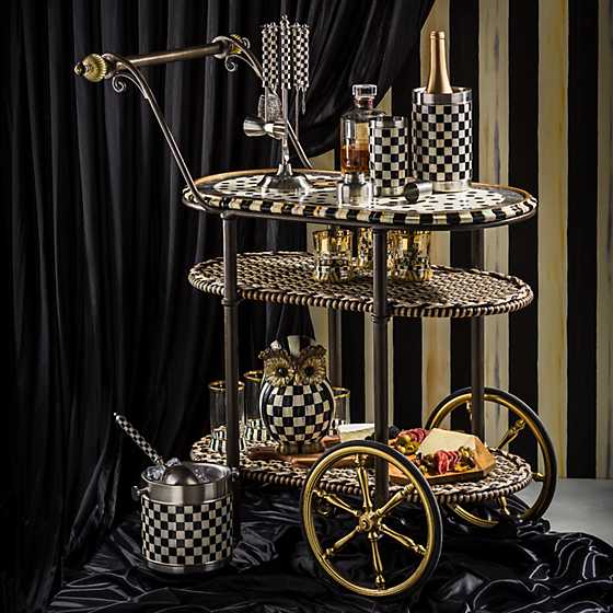 3260 Ice Bucket - Courtly Check