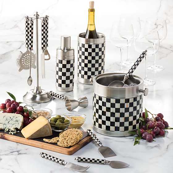 3260 Ice Bucket - Courtly Check