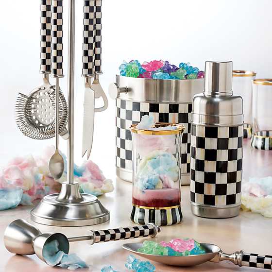 3260 Ice Bucket - Courtly Check