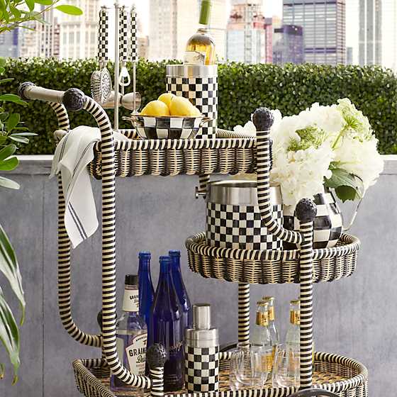 3260 Ice Bucket - Courtly Check