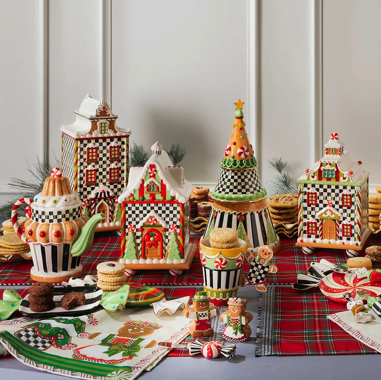 Candy Cottage Canister- Townhouse