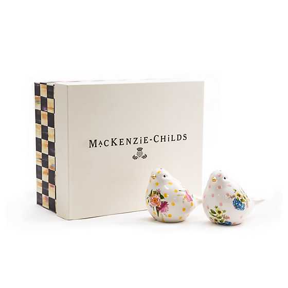Wildflowers Bird Salt & Pepper Set
