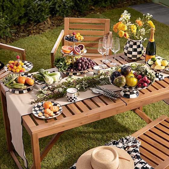Supper Club 3-Piece Place Setting - Courtly Check