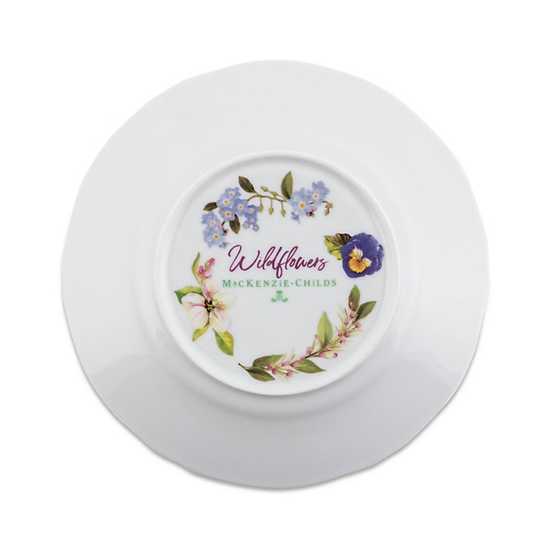 Wildflowers Dessert Plate - Green