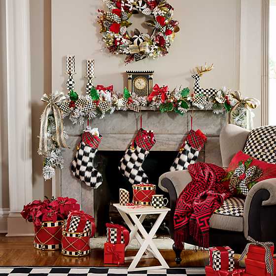 Holly Holiday Lumbar Pillow