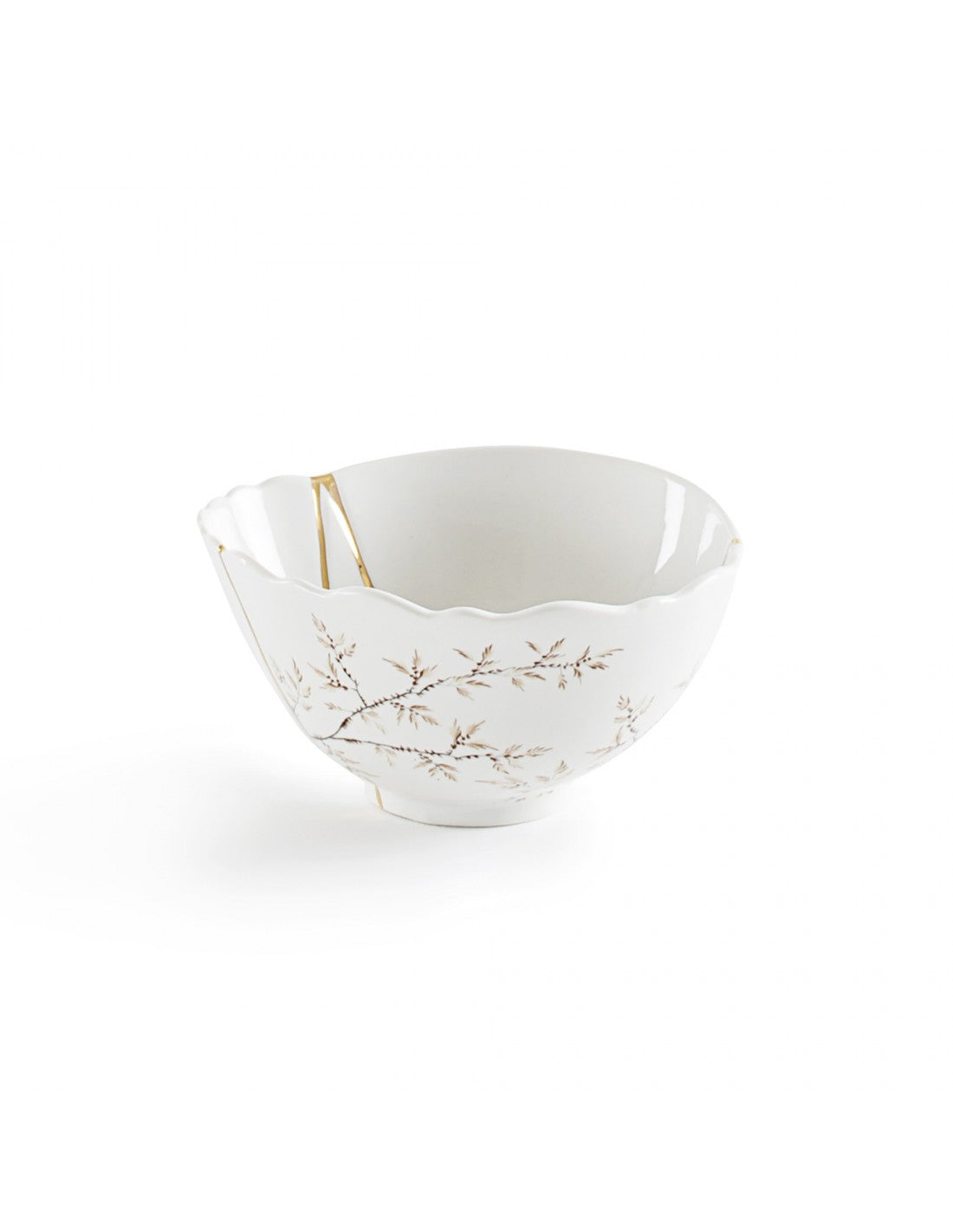 SELETTI Kintsugi Porcelain fruitbowl n'1 - pack of 2