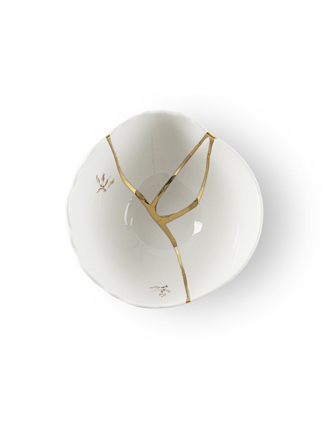 SELETTI Kintsugi Porcelain fruitbowl n'1 - pack of 2