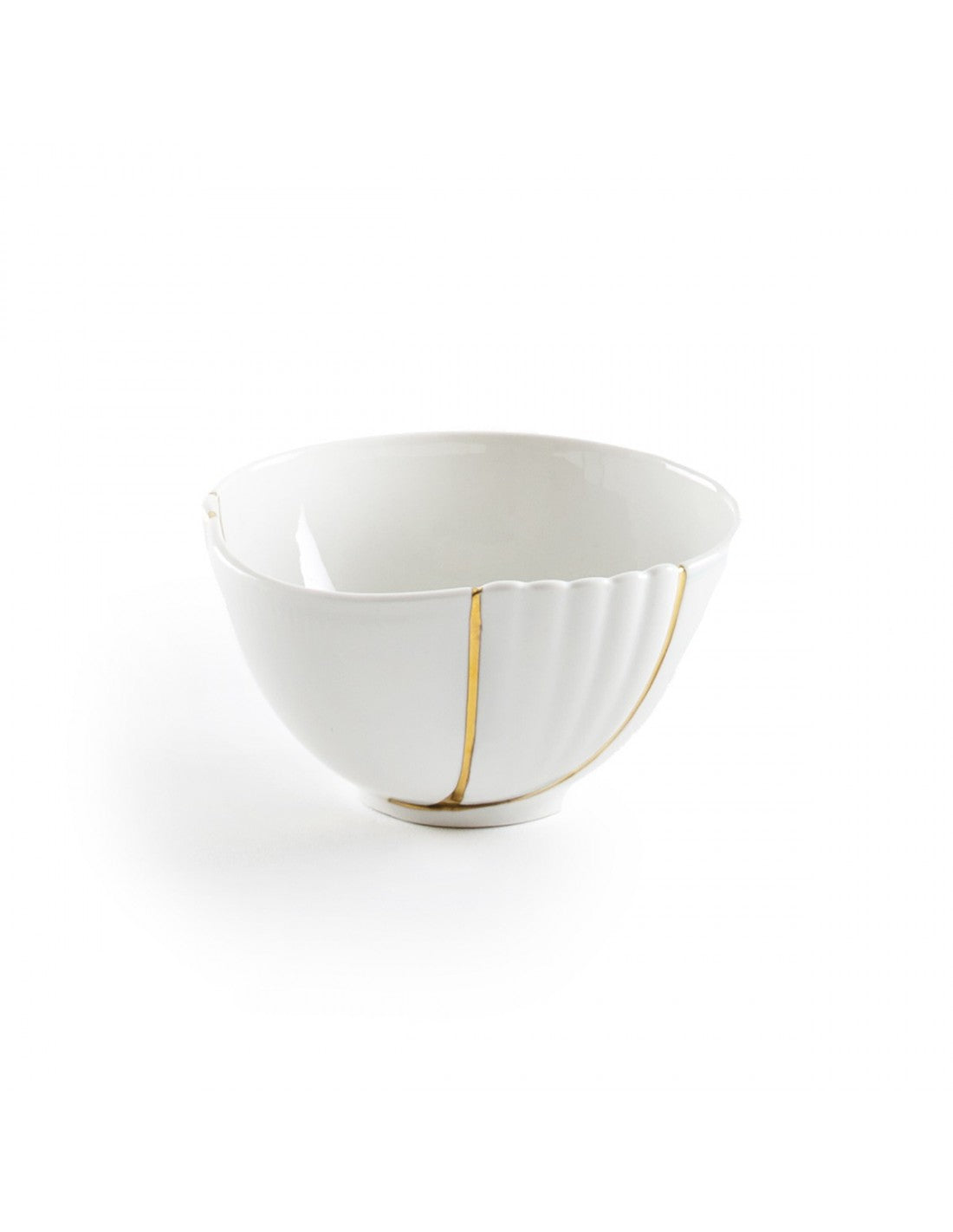 SELETTI Kintsugi Porcelain fruitbowl n'3 - pack of 2