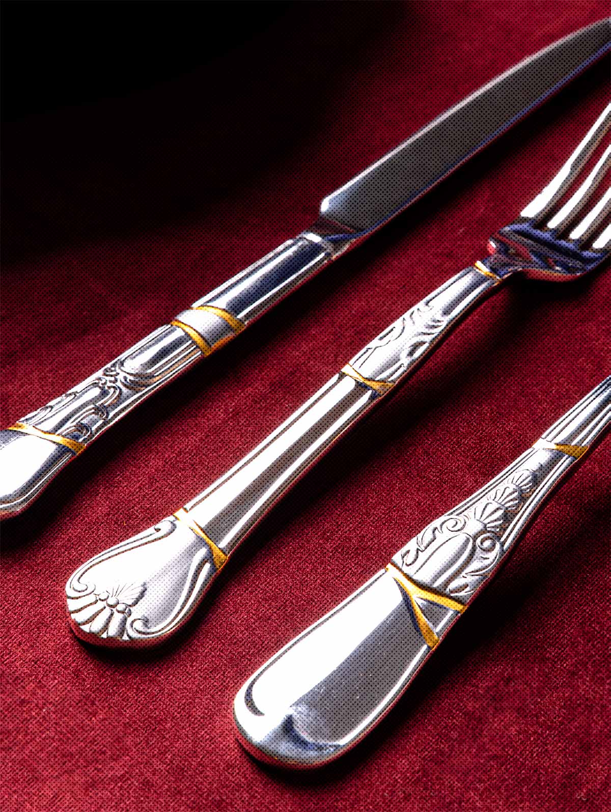 KINTSUGI CUTLERY - 4 pieces