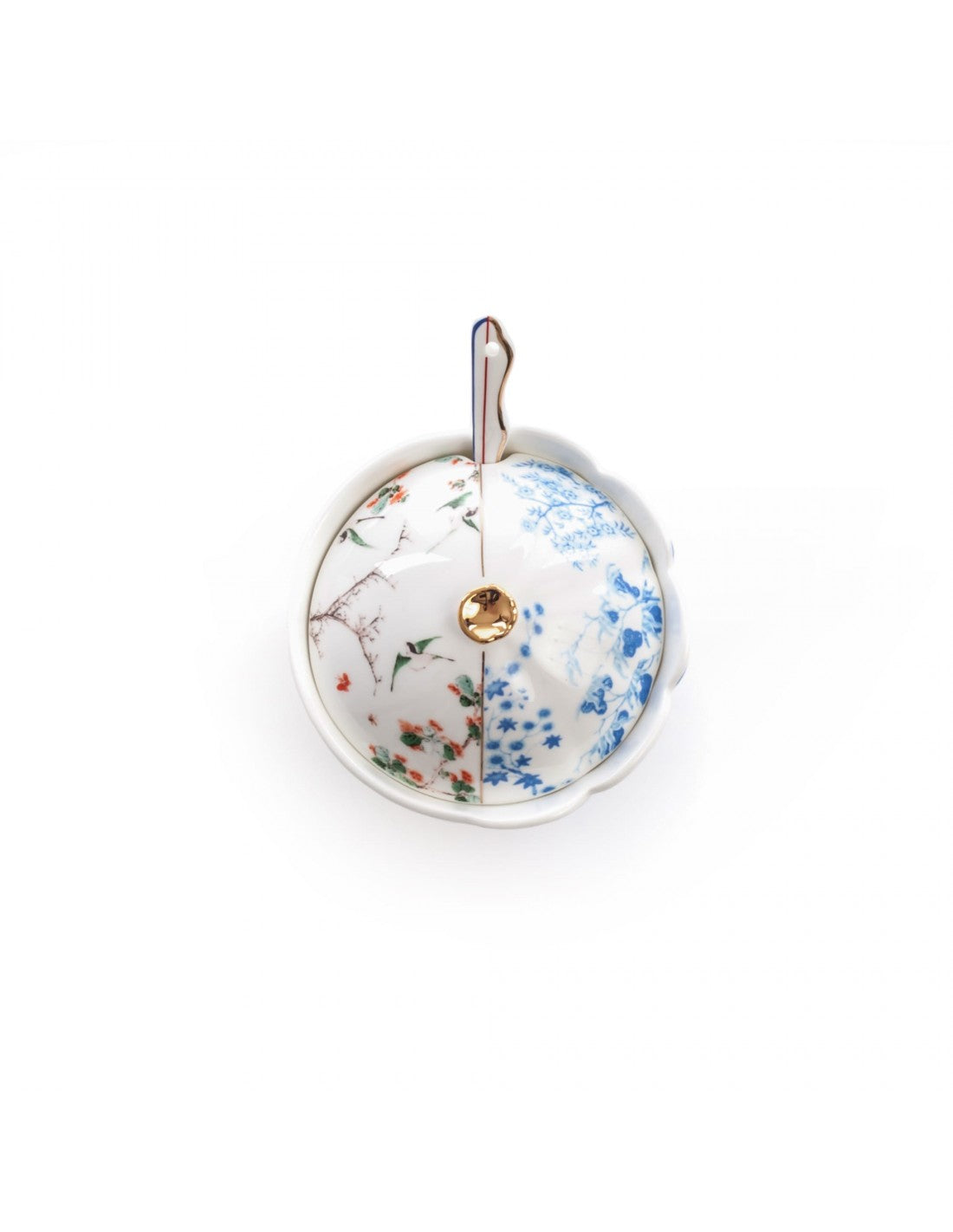 SELETTI Hybrid Porcelain Sugar Pot - Maurilia - set of 2