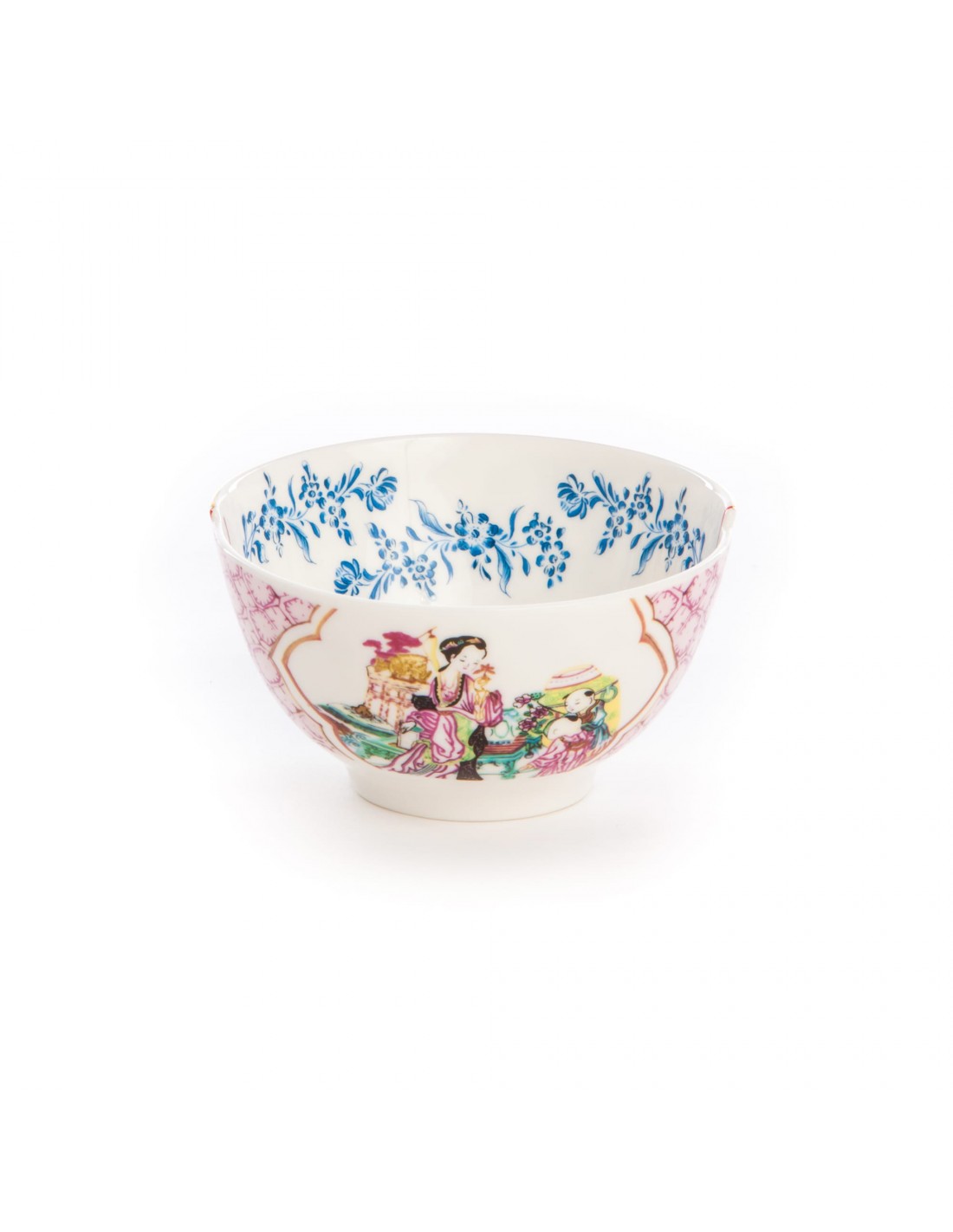 SELETTI Hybrid Porcelain Fruit bowl - Cloe - set 2