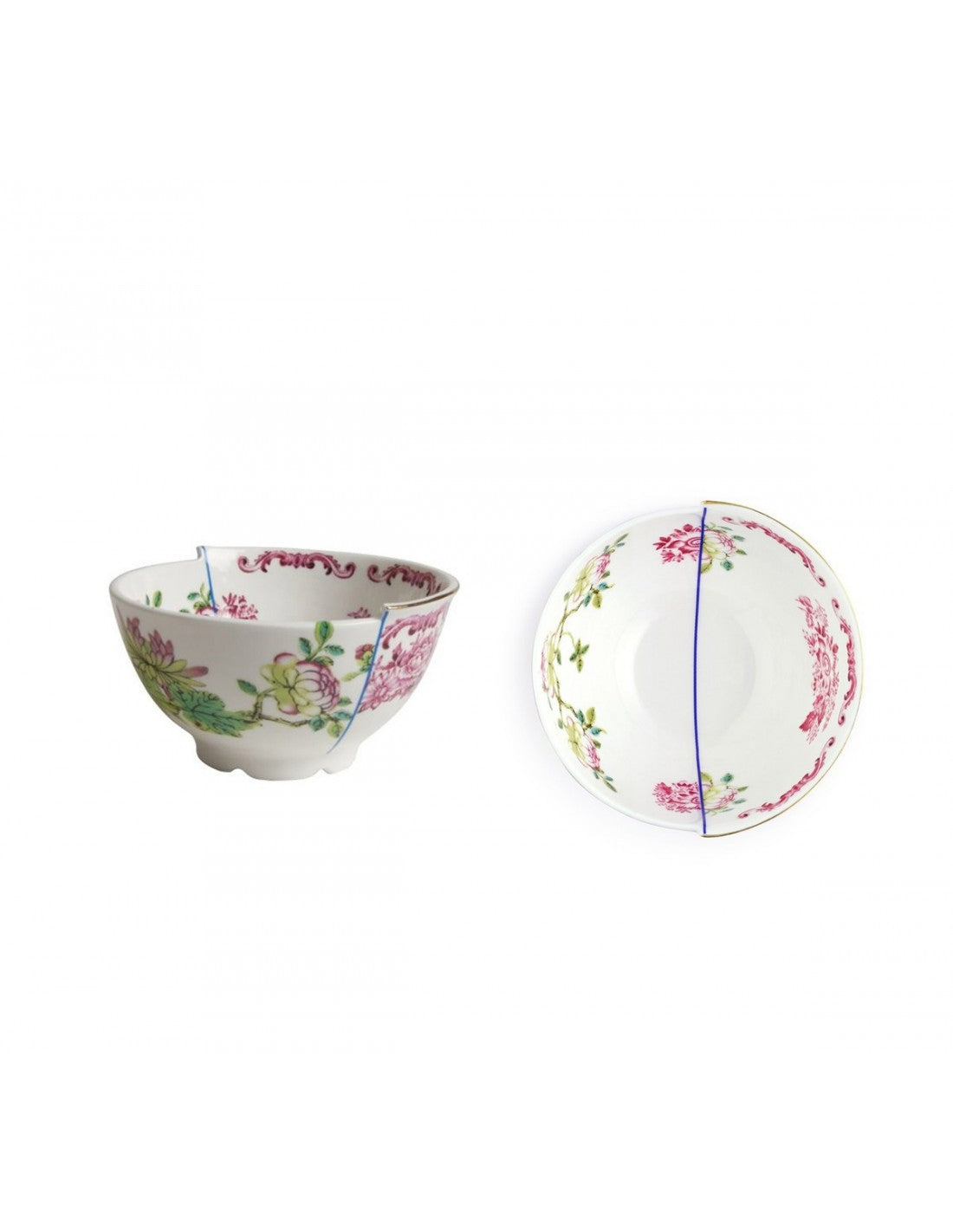 SELETTI Hybrid Porcelain Fruit bowl - Olinda - set of 2