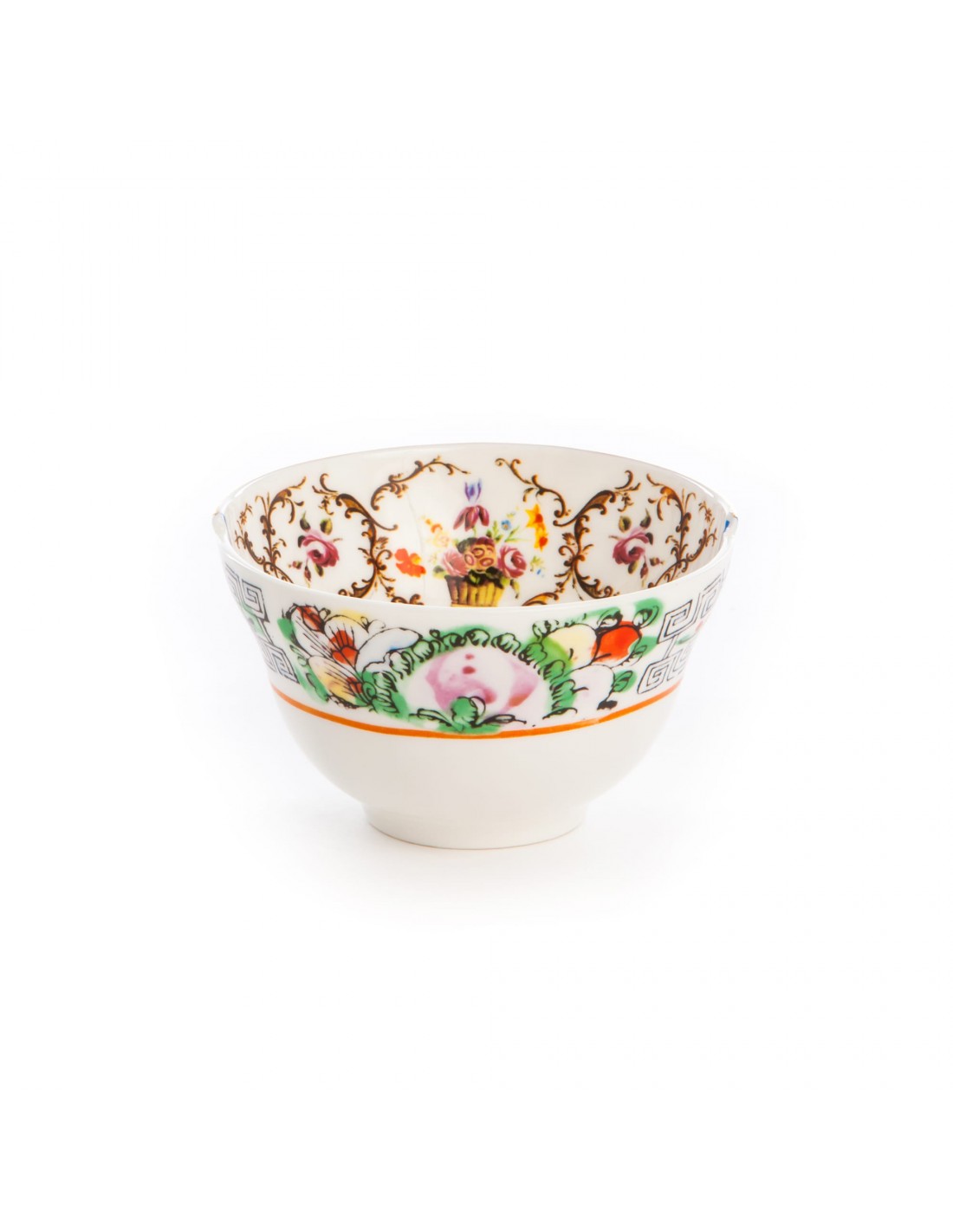 SELETTI Hybrid Porcelain Fruit bowl - Irene - set of 2