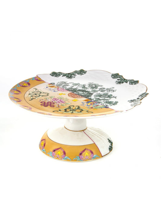 SELETTI Hybrid Porcelain Cake-stand - Raissa - set of 2