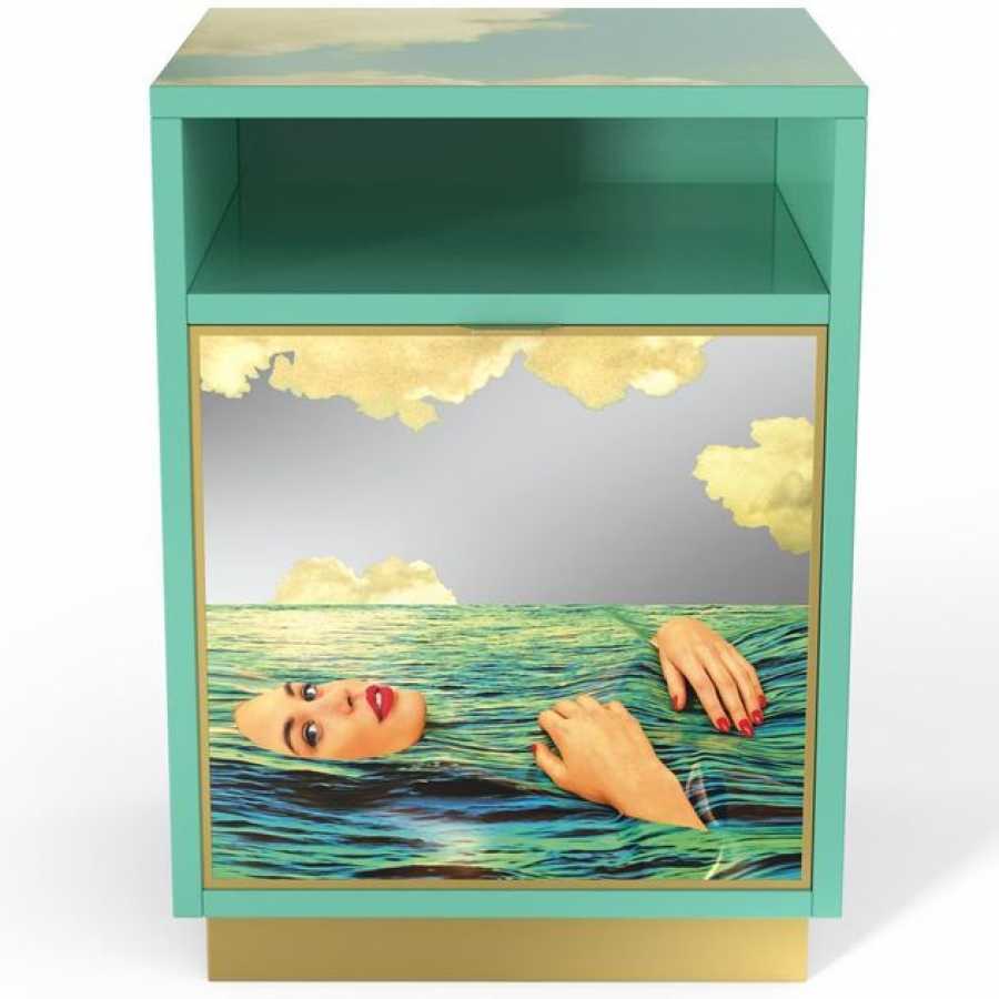 Seletti Toiletpaper Bedside Table - Sea Girl