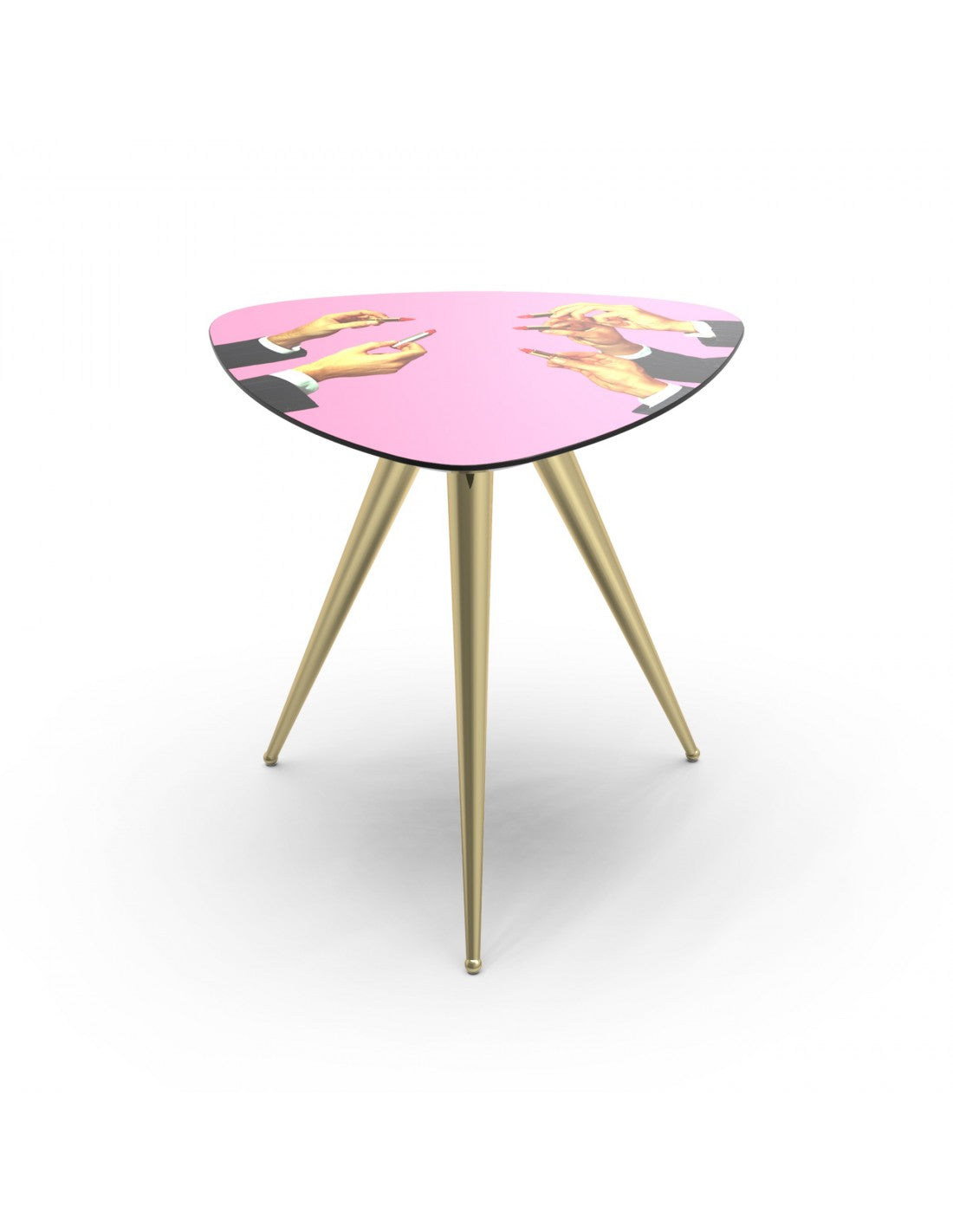SELETTI Toiletpaper Side table - Pink - Lipsticks