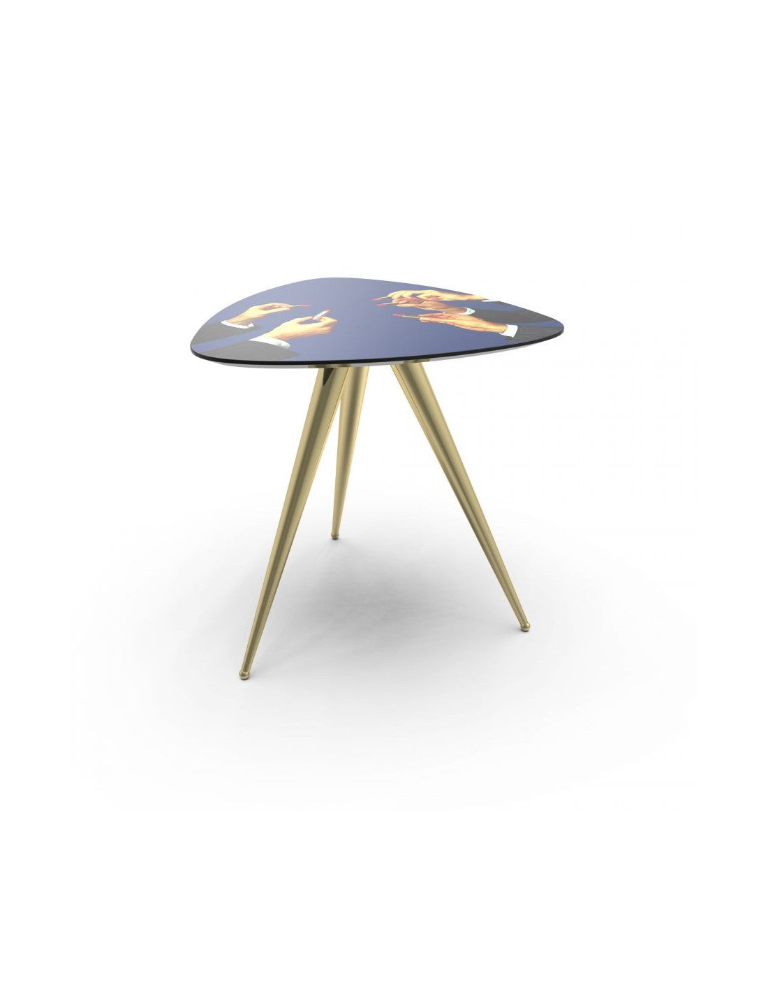 SELETTI Toiletpaper Side table - Black - Lipsticks