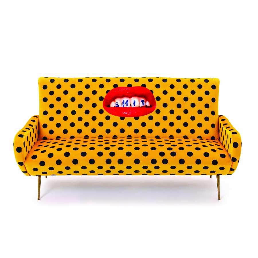 Seletti Toiletpaper 3 Seater Sofa - Shit