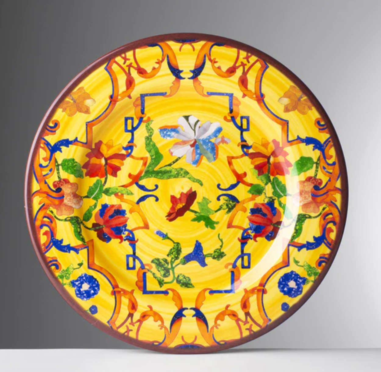 PANCALE UNDERPLATE YELLOW - PACK OF SIX