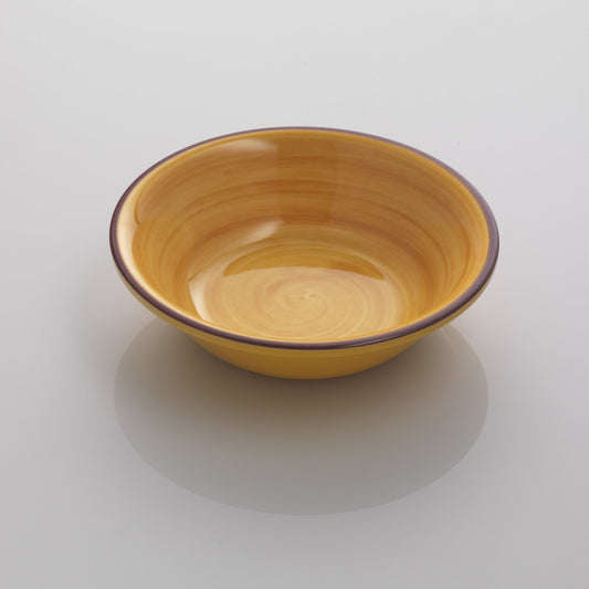 SAINT TROPEZ BOWL YELLOW - PACK OF SIX