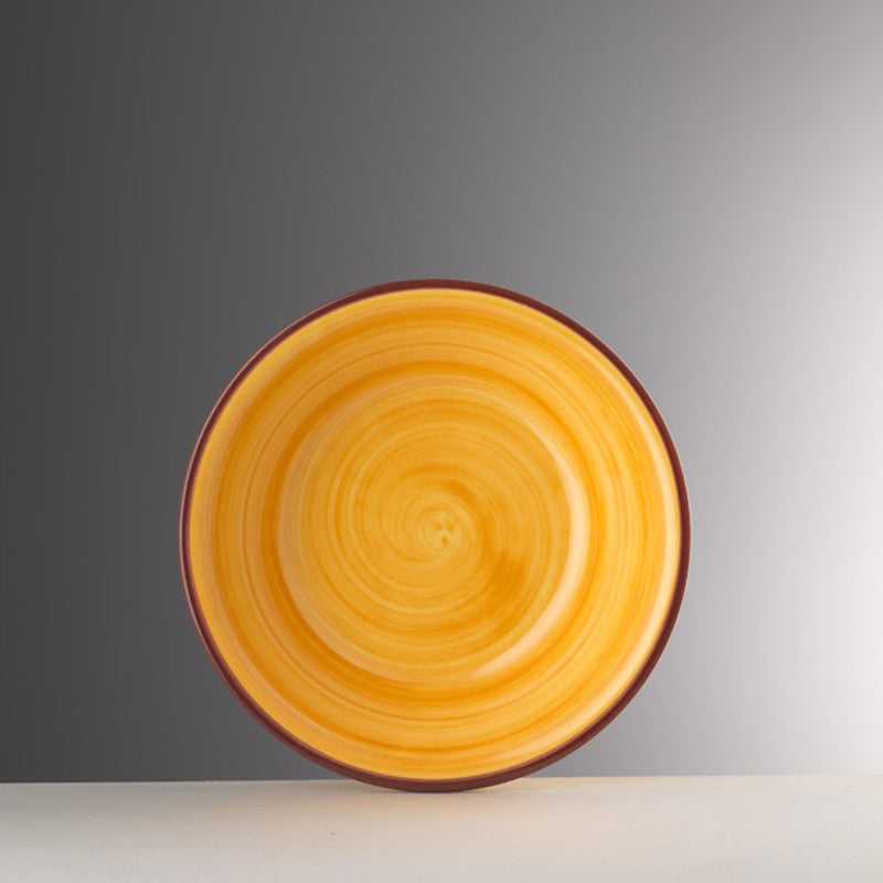 SAINT TROPEZ DESSERT YELLOW - PACK OF SIX