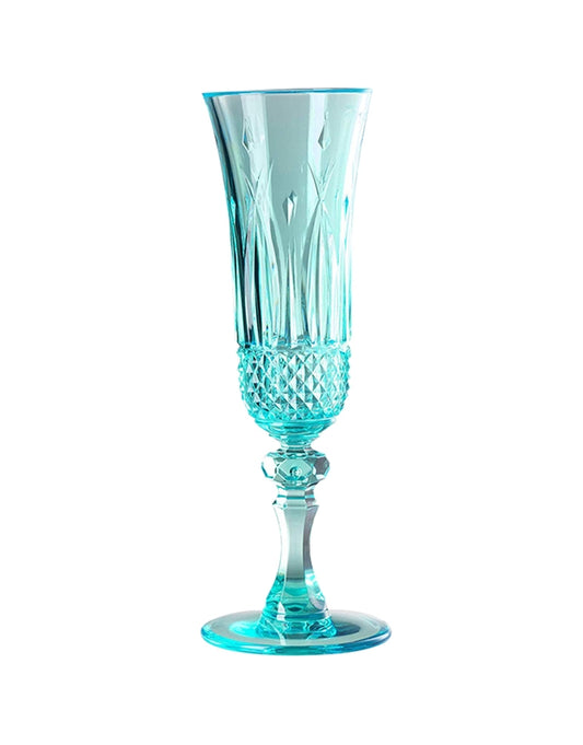 FLUTE NUOVA ITALIA TURQUOISE - PACK OF SIX
