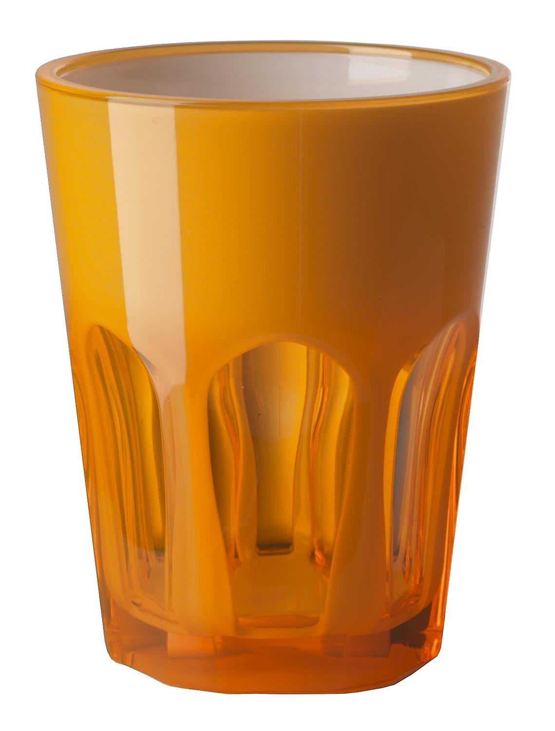 TUMBLER DOUBLE FACE FLUO ORANGE - 6 Pieces