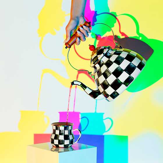 MacKenzie-Childs Courtly Check Mug