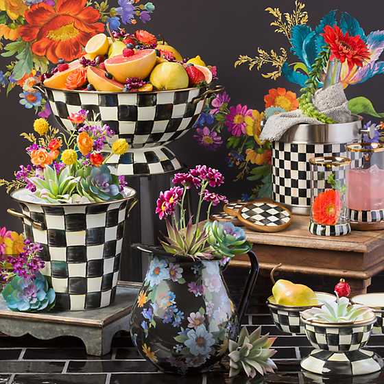 Courtly Check Enamel Everything Bowl