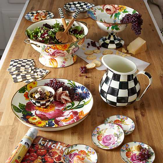 Flower Market Everything Bowl - White