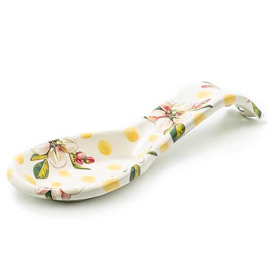 Wildflowers Enamel Spoon Rest - Yellow