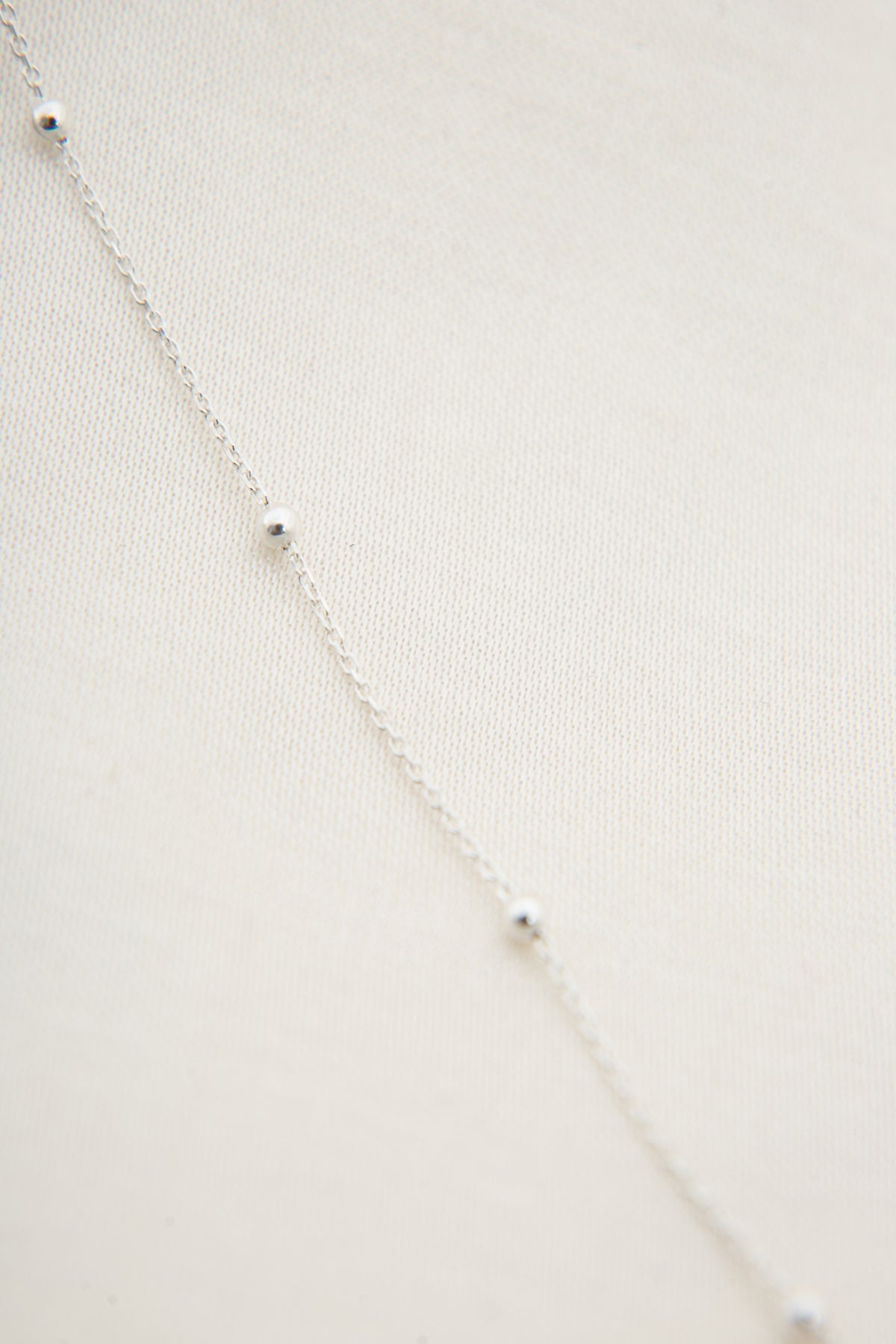 Women's 925 Sterling Silver Ball Chain Anklet