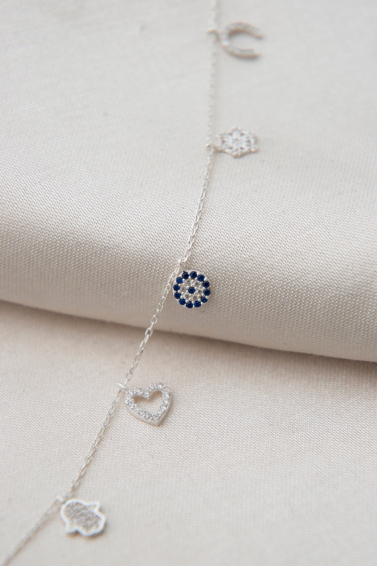 Women's 925 Sterling Silver "Luck" Anklet