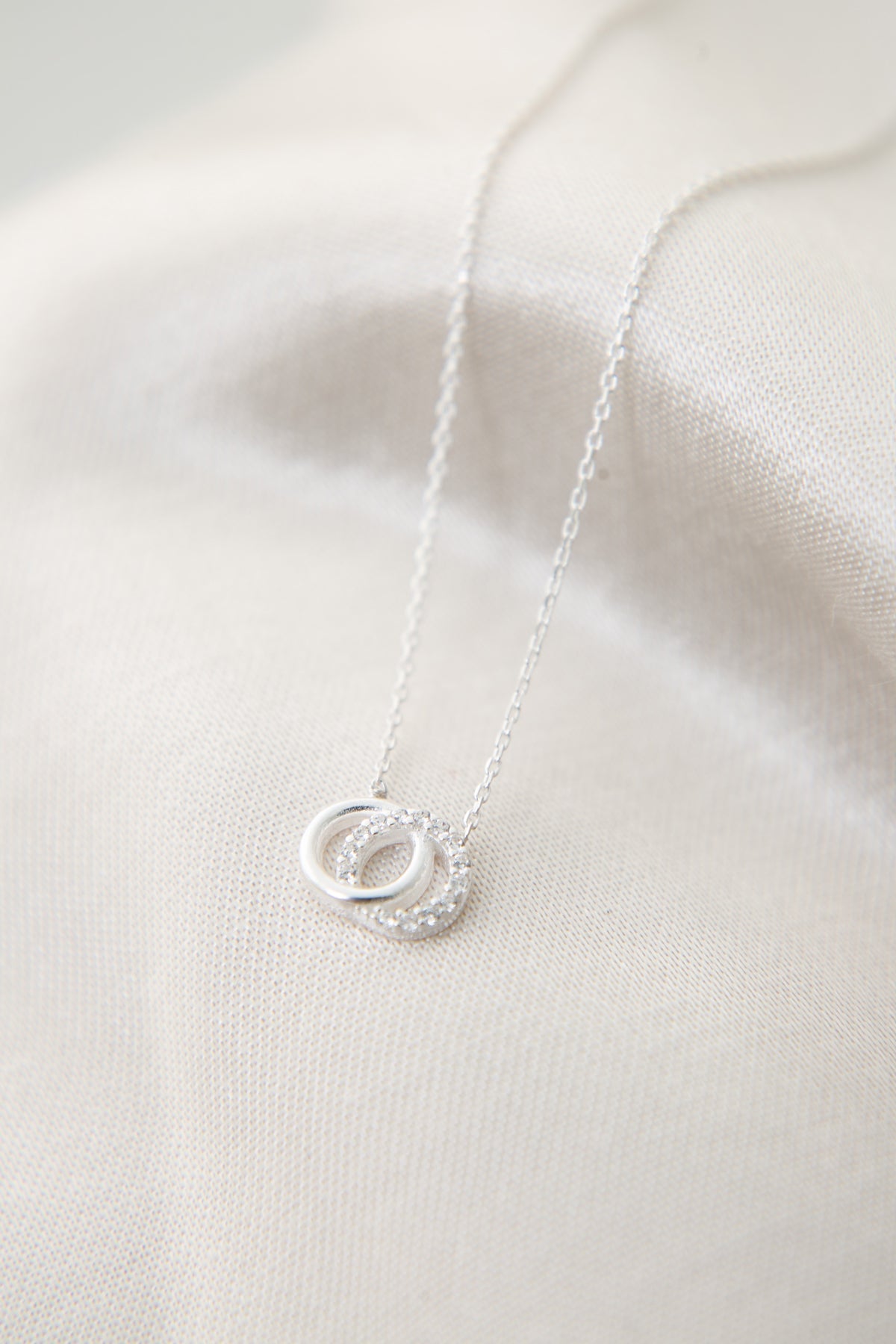 Women's Infinity Design 925 Sterling Silver Necklace