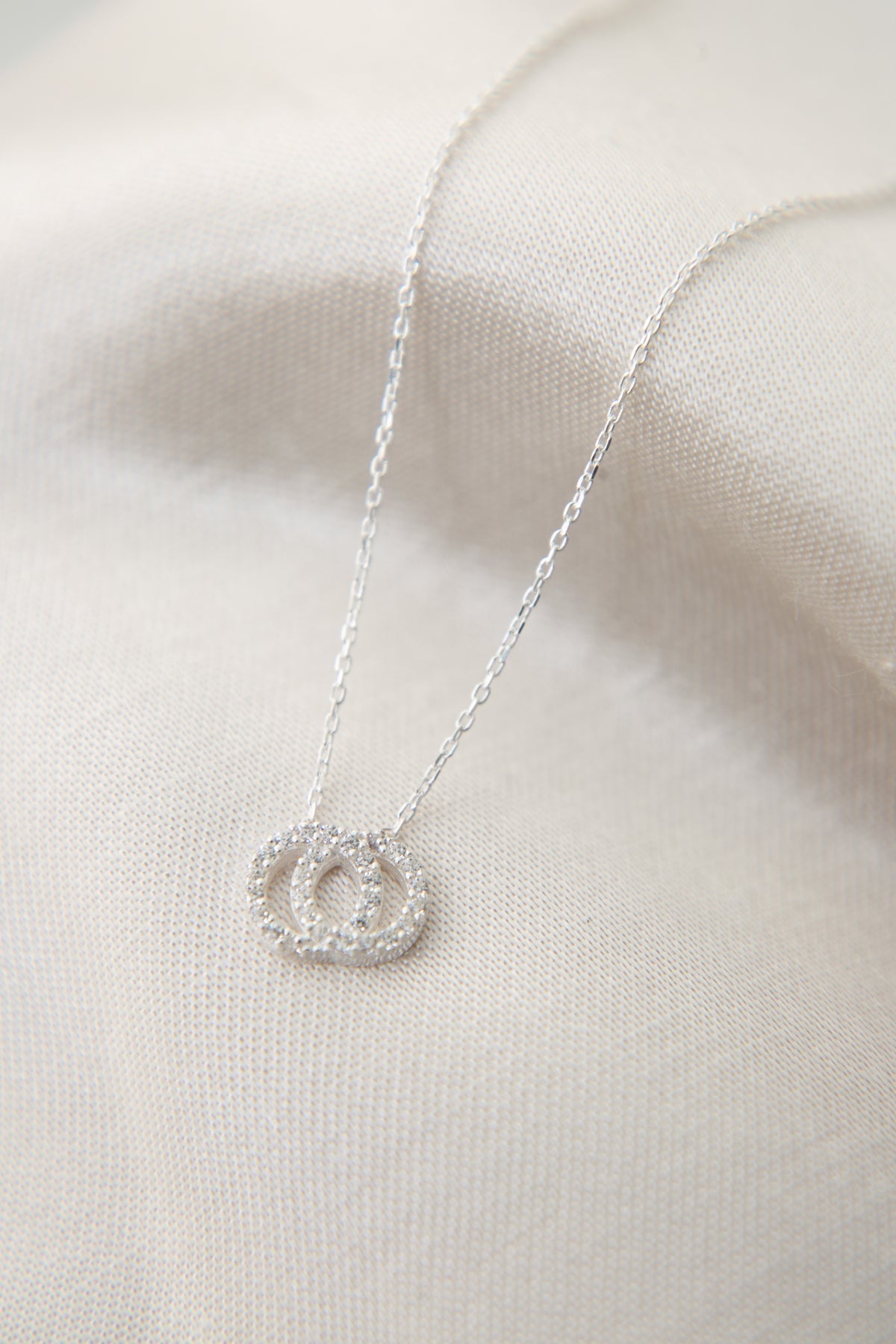 Women's Infinity Model 925 Sterling Silver Necklace