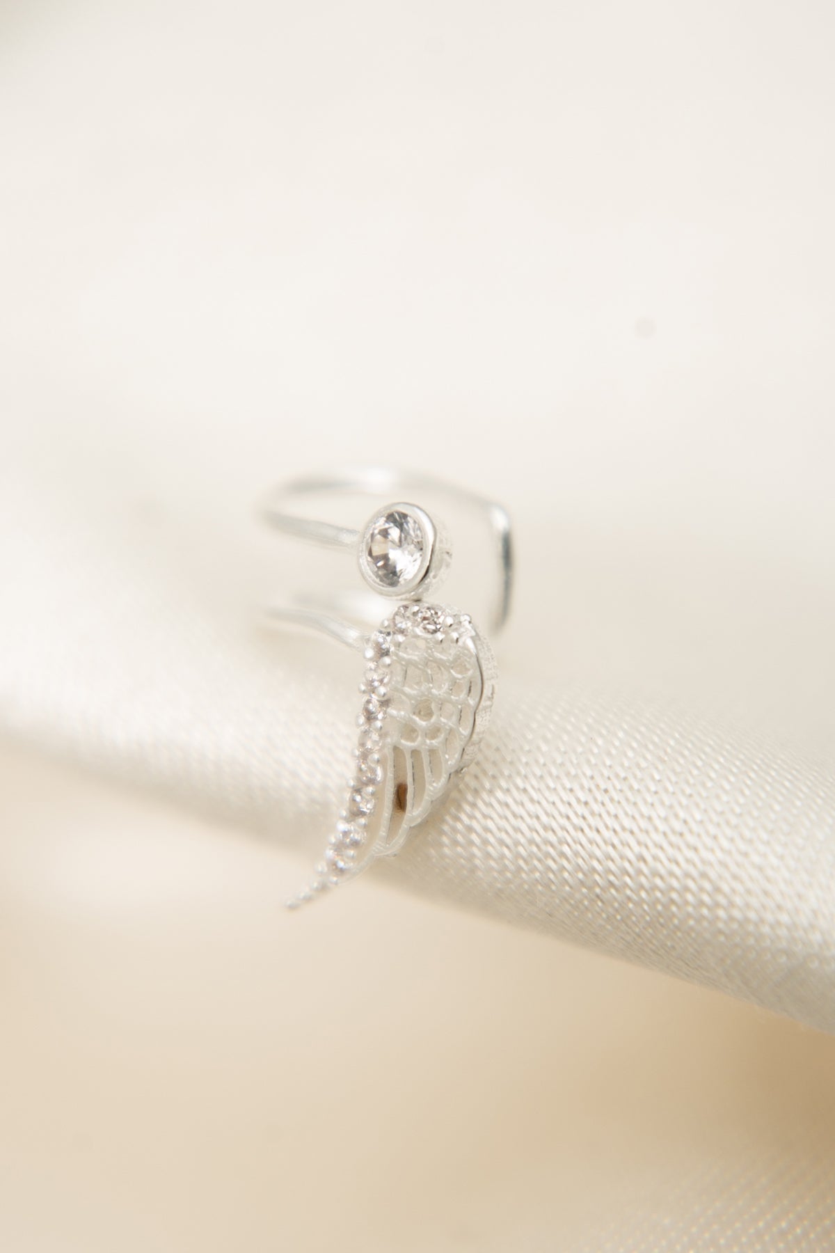 Women's Wing Model 925 Sterling Silver Cartilage Earring