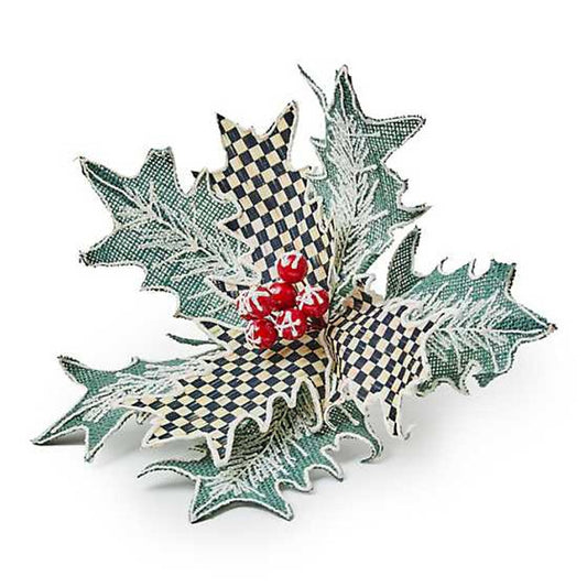 Farmhouse Holiday Holly Clip