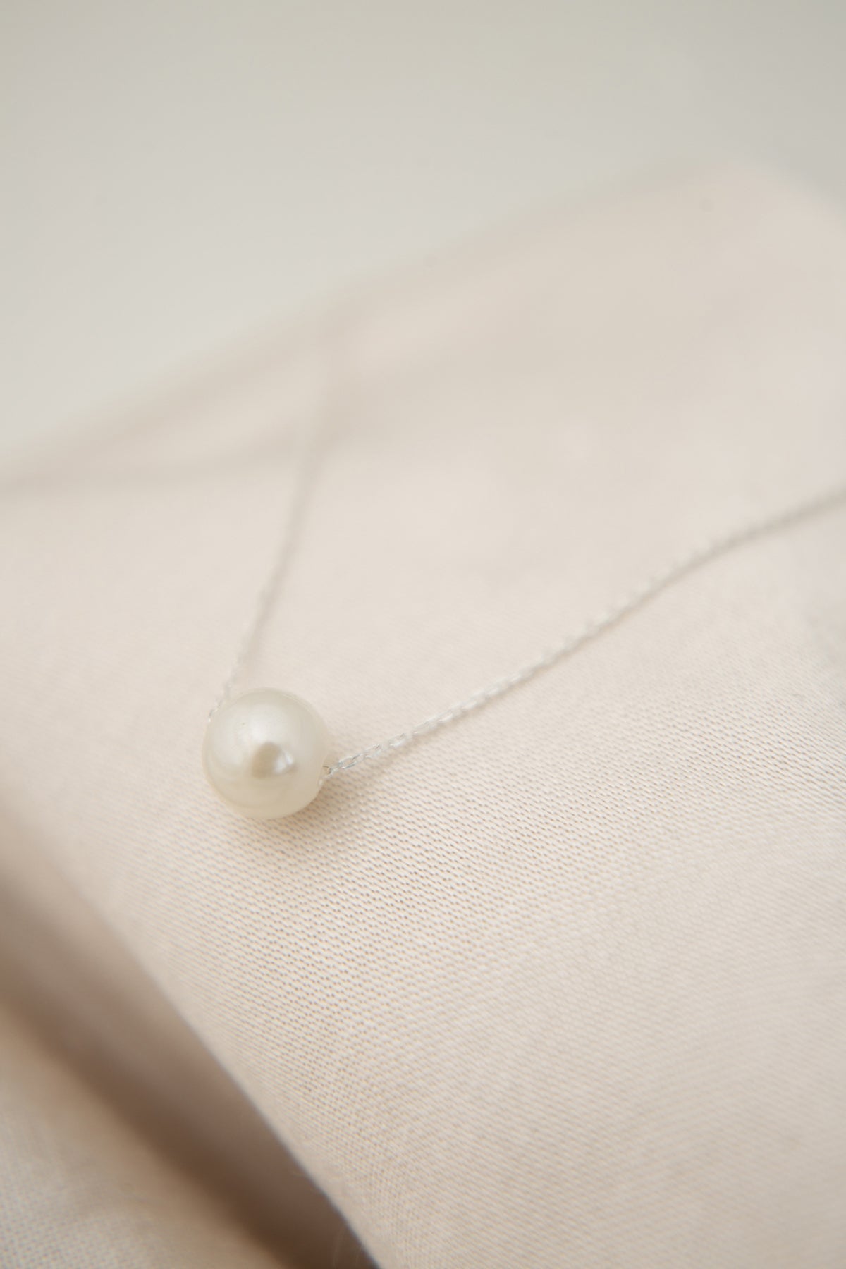 Women's Pearl Model 925 Sterling Silver Necklace