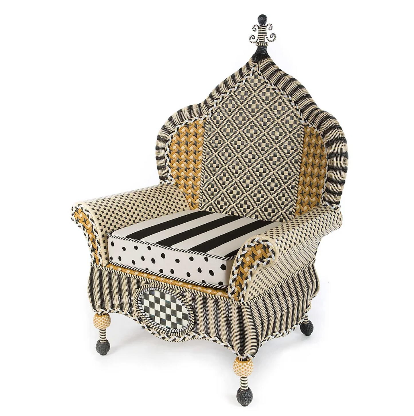 Courtyard Outdoor Wing Chair - Bathing Hut