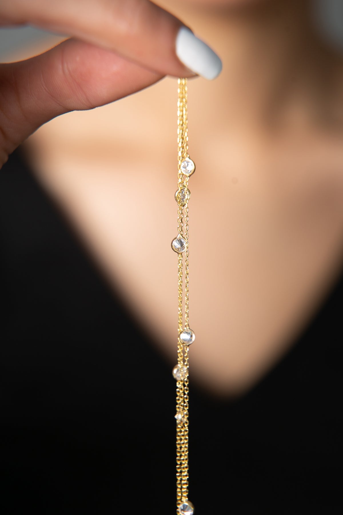 Women's Stone 925 Sterling Silver Bracelet