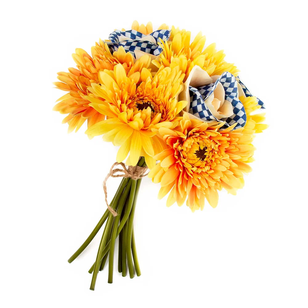 Royal Check Bouquet - Yellow