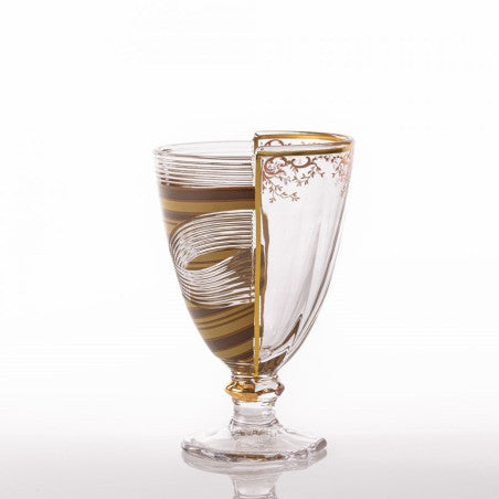 SET OF 3 GLASSES SELETTI HYBRID PANNOTIA
