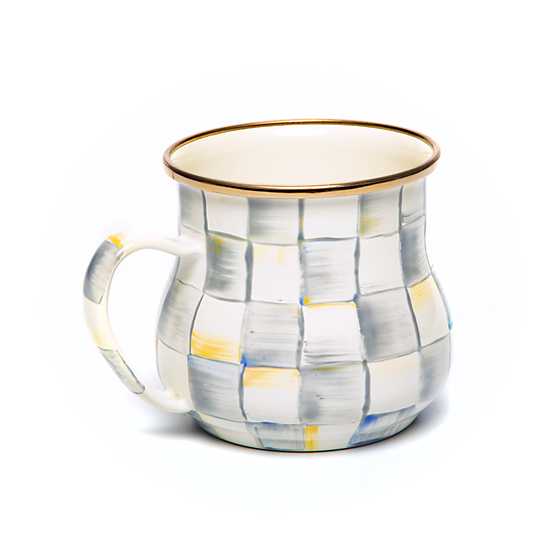 MacKenzie-Childs Sterling Check Mug