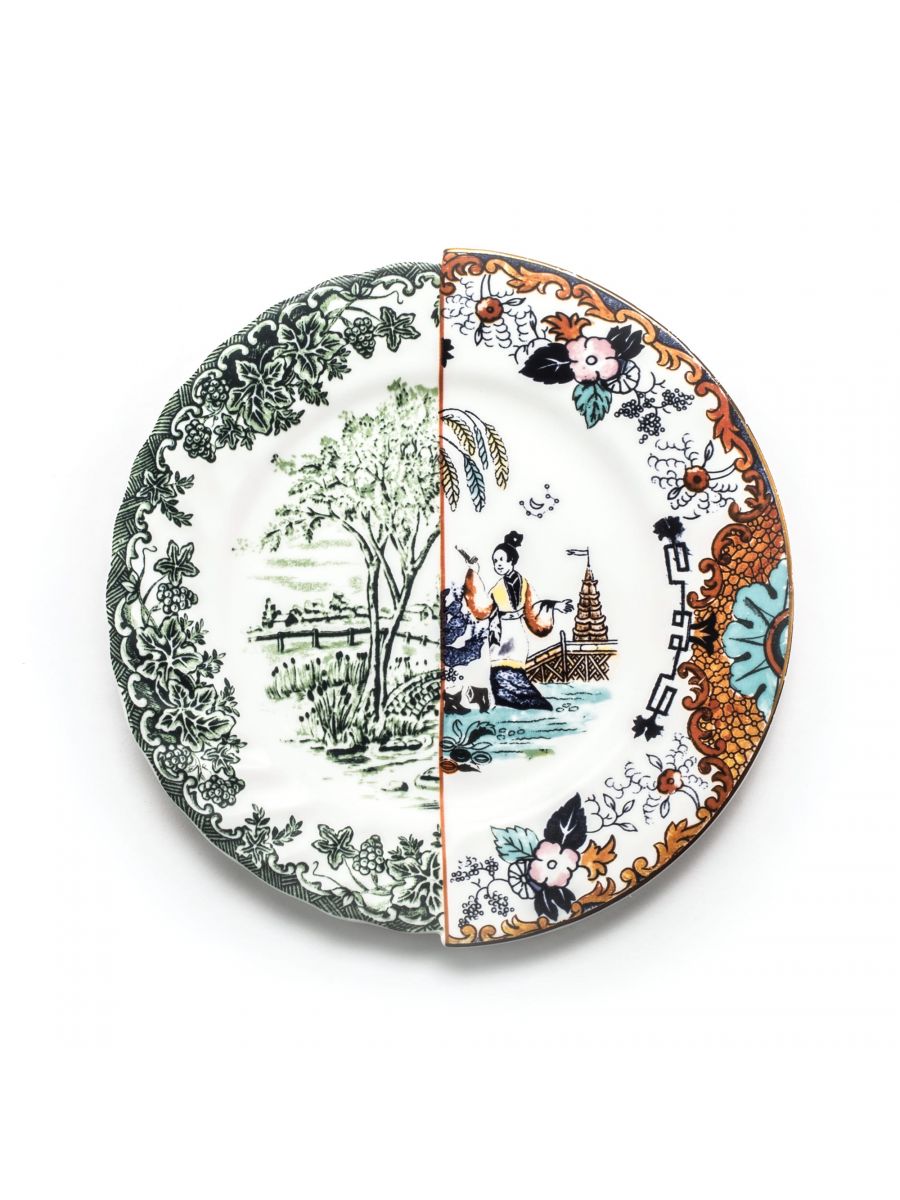 Hybrid Dinner Plate Ipazia Tableware SELETTI