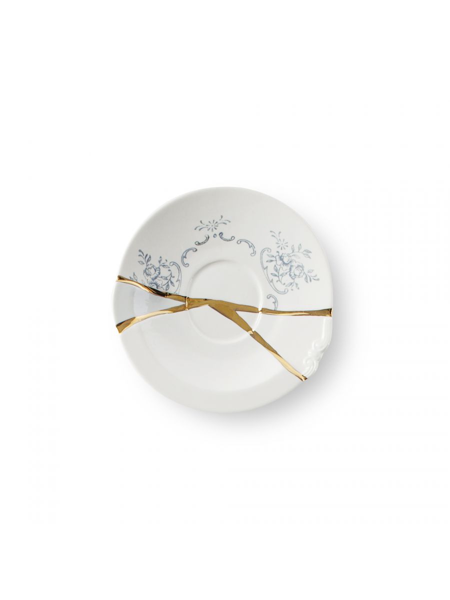 Kintsugi Coffee cup with saucer Tableware SELETTI